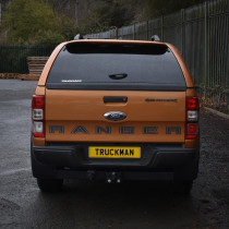 Hardtop Truckman GLS peint couleur carrosserie avec barres de toit pour Ford Ranger Double Cabine 2012-2022