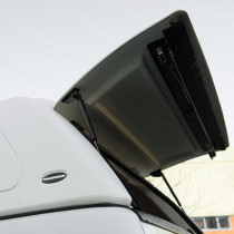 Hardtop utilitaire Truckman RS blanc sans vitres pour Ford Ranger Double Cabine