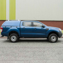 Hardtop commercial Truckman RS blanc sur Ford Ranger Double Cabine 2012-2022