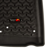 Tapis de sol en caoutchouc Rugged Ridge avant Jeep Wrangler JL 2018- Gladiator