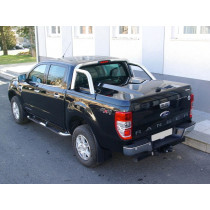 Couvre-benne Aeroklas Galaxy pour Ford Ranger 2012-2022|Double Cab Peint
