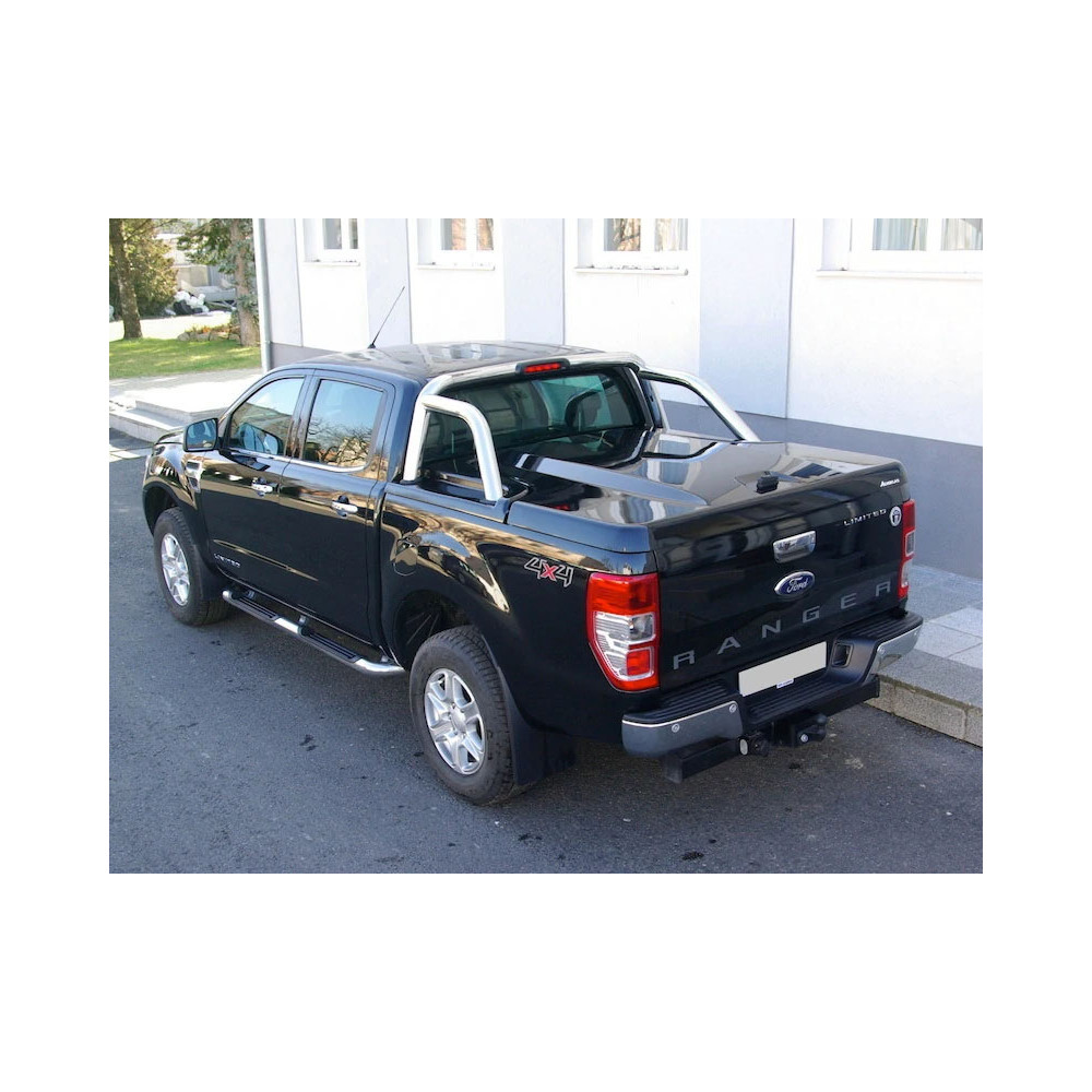 Couvre-benne Aeroklas Galaxy pour Ford Ranger 2012-2022|Double Cab Peint