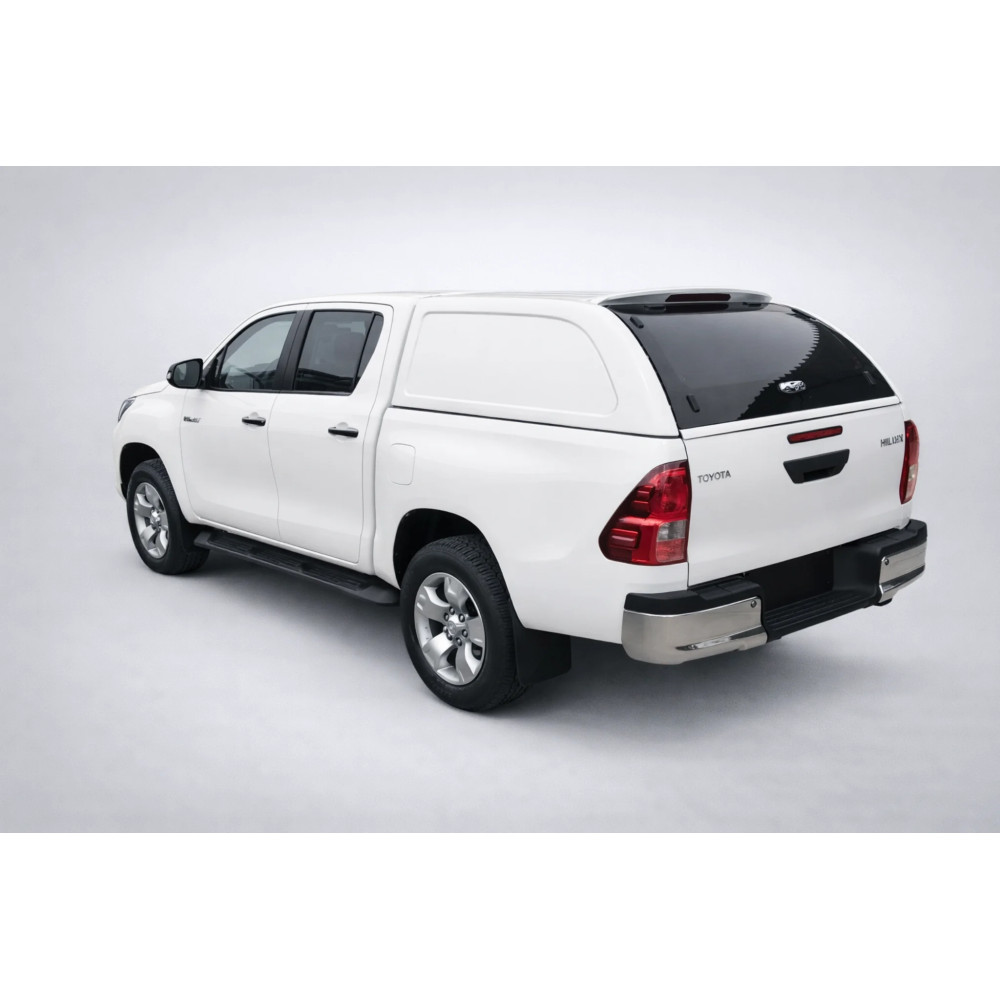 Hard Top Euroline Vitres latérale pleines Toyota Hilux 2016-