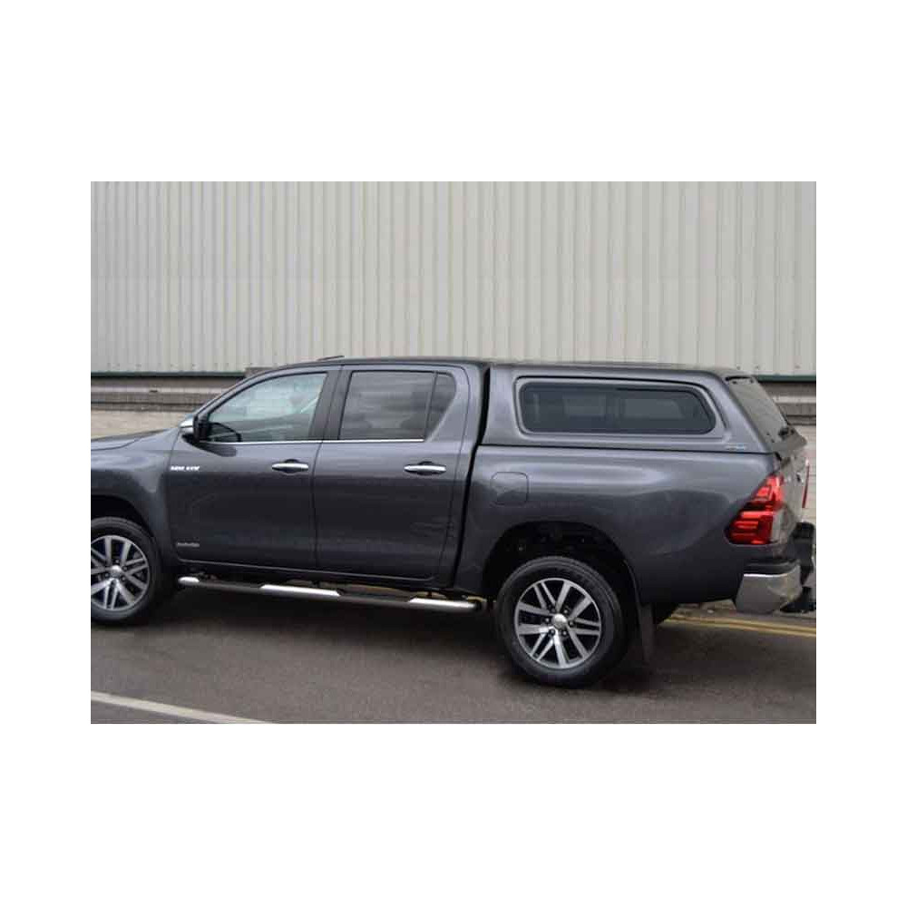 Hardtop Aeroklas - vitres latérales coulissantes - apprêté - Toyota Hilux D/C 2016-