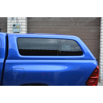 Hardtop Aeroklas - vitres d'aération latérales  - apprêté - Toyota Hilux D/C 2016-