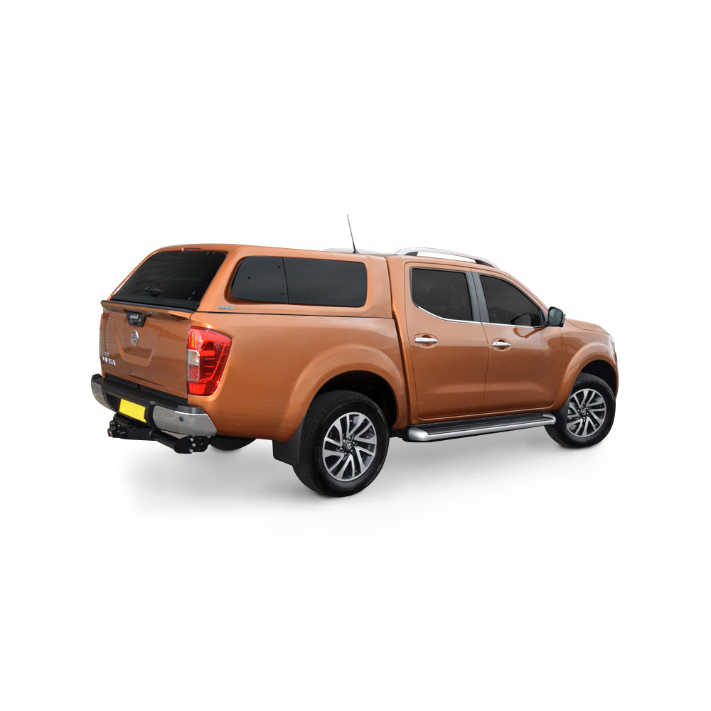 Hardtop Aeroklas - vitres d'aération latérales  - apprêté - Nissan NP300 D/C 2016-