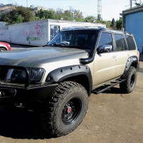 elargisseurr d'Aile Nissan Patrol Y61GR 70 mm
