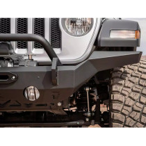Pare chocs avant acier HD Series Rugged Ridge avec support treuil pour Jeep Wrangler JK 07-18 JL 18- Gladiator JT 20-