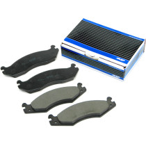 Jeu de plaquettes de frein avec label de contrôle E-11 essieu avant