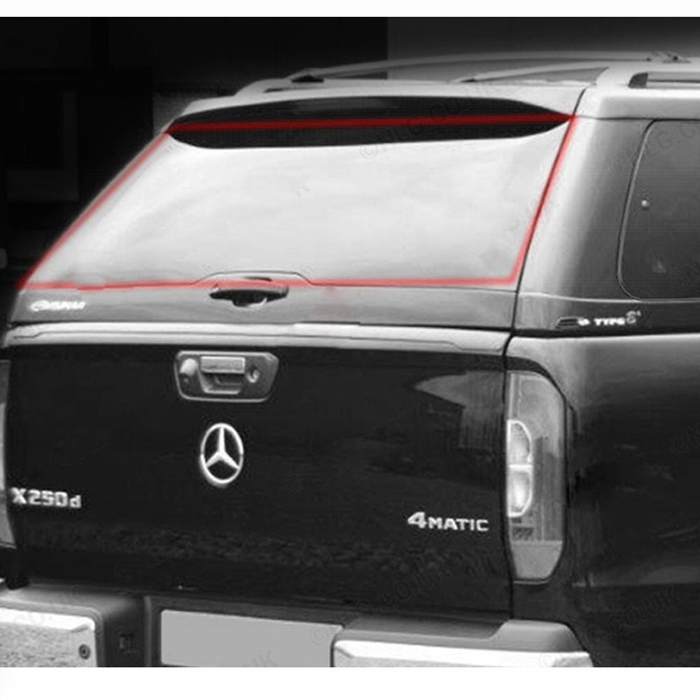 Vitre nu hayon Hard-top Alpha Type E