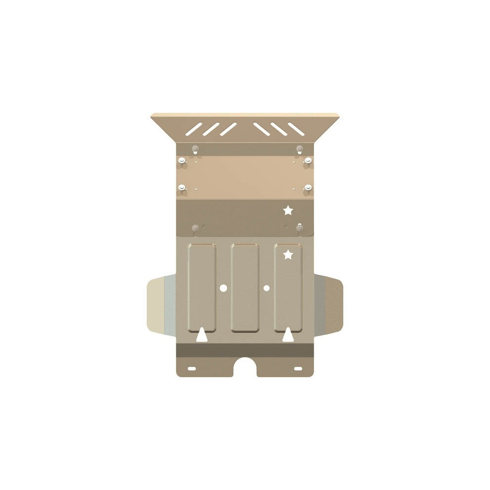 Blindage moteur Toyota Hilux Vigo 06-10 Alu 5mm embouti