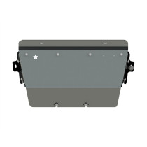 Blindage Radiateur Nissan Navara D40 05-10 - Aluminium 5mm plié