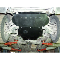 Blindage carter et de boîte de vitesses en acier de 2 mm Nissan Terano II 93-2006