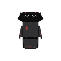 Blindage carter et de boîte de vitesses en acier de 2 mm Nissan Terano II 93-2006