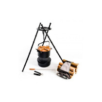 Ensemble de cuisine en fonte