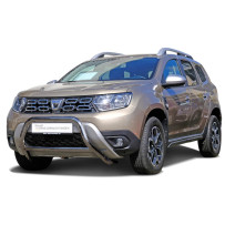 Pare Buffle Homologué  Medium Bar en Acier Inoxydable Dacia Duster 10/2017-