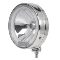 Phare de route Halogène 210 mm avec anneau led de position 24 Volts