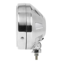 Phare de route Halogène 210 mm avec anneau led de position 24 Volts