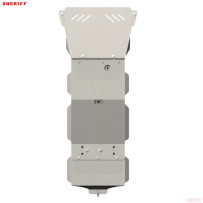 Blindage Moteur+ Boite de vitesse Nissan NP300 2016- en aluminium 5mm