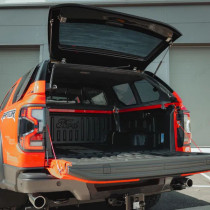 Hardtop Alpha Type E apprêté -vitres latérales pop out -Ford Ranger 2023-