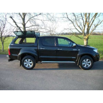 Hard top SJS avec fenêtre latérale ouverture papillon Mitsubishi L200 MK7 Série 5 double cabine2015-2019