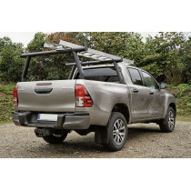 Porte-échelle réglable / Chargement pour tous Pick up 2 pièces