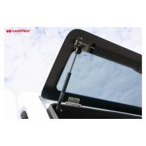 Hard top Carryboy fenêtre papillon S560 Nissan NP300 DC 2016-