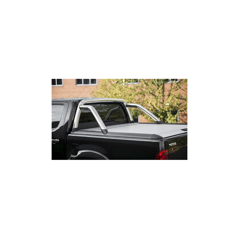 Arceau de benne  RealTruck Mountain Top MTR Roll - acier inoxydable poli - Toyota 2005-2015