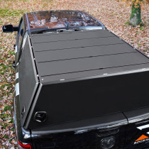 Hardtop aluminium 3 ROCKALU Toyota Hilux Vigo 2005-2015 Extra Cab (noir)
