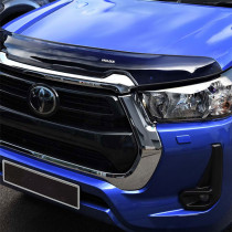 Déflecteur de capot avec logo Toyota Hilux 2021-