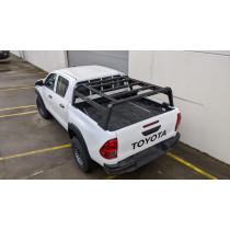 Porte-échelle / Porte-tente / Structure pour caisse XL (hauteur supérieure)