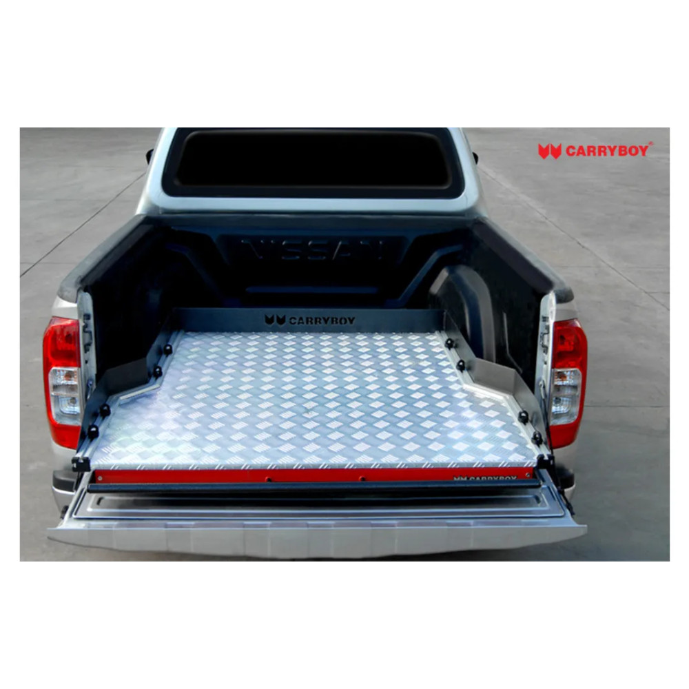Plateau de chargement Carryboy  350kg Double Cabine Ranger 12-22 / Navara / Hilux / D-Max