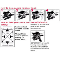 Crochet d'arrimage NOVISauto EX-CCLEATS pour tous les modèles de pick-up
