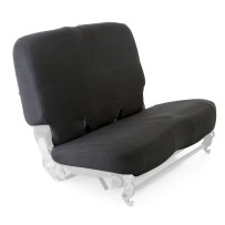 Housse de siège arrière Black Denim