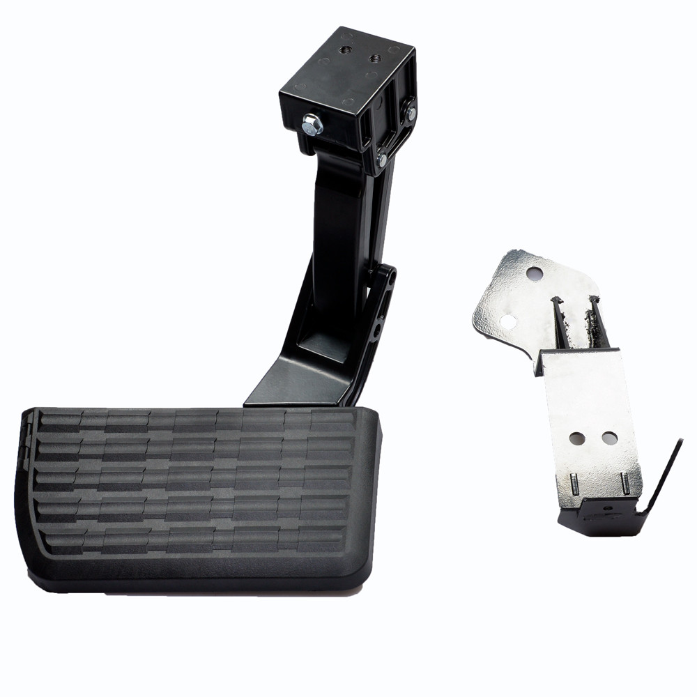 Marche pieds arrière pliable