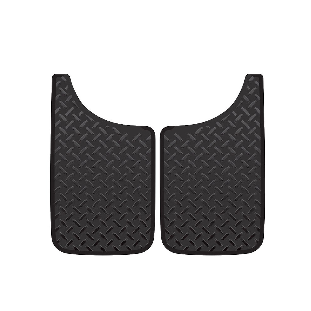 Bavette caoutchouc diamond plate 28X48CM