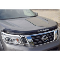 Deflecteur de capot teinté avec logo Navara NP300 2015+