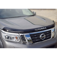 Deflecteur de capot teinté avec logo Navara NP300 2015+