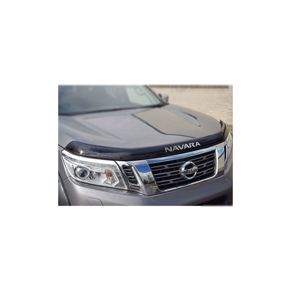 Deflecteur de capot teinté avec logo Navara NP300 2015+