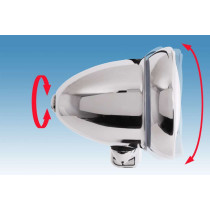 Rétroviseur sphérique vintage 100 mm en Métal chrome