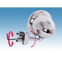 Rétroviseur sphérique vintage 100 mm en Métal chrome