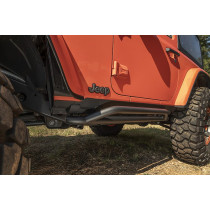 Marche Pieds ovale Rugged Ridge RRC Rocker Guards Wrangler JL 18 - 2 portes