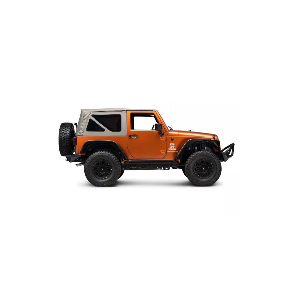 Protection latérale Smittybilt XRC rock sliders Jeep Wrangler JK 07-18 2 portes