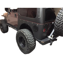 Protection latérale Smittybilt XRC rock sliders Jeep Wrangler JK 07-18 2 portes