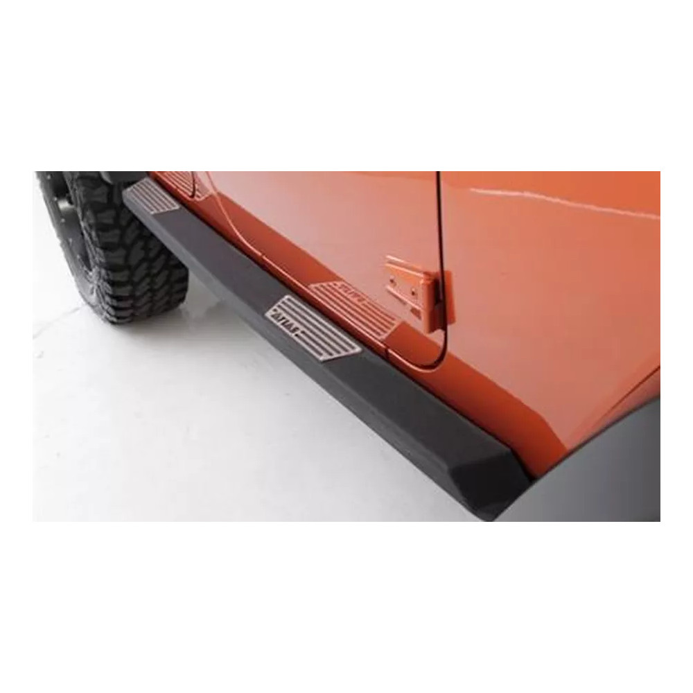 Marche pieds Rock slider Smittybilt XRC Atlas Wrangler JK 07 - 18 4 portes