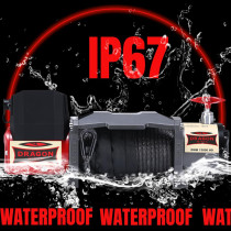 Treuil Dragon électrique 12V Maverick 12000 lbs 5.4T avec Câble en Acier pour dépanneuses et véhicules municipaux