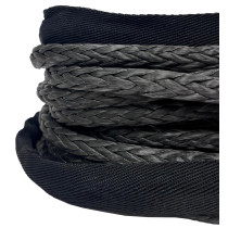 Treuil Dragon électrique 12V-24V Maverick 13000 lbs, 5.8T, avec câble synthétique 20m pour dépanneuses et véhicules municipaux