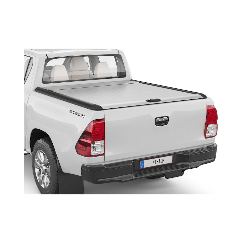 Couvre benne Mountain Top Roll Gris Toyota Hilux Extra cabine 2016-