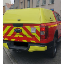 Hard-Top utilitaire StarPro Avec portes latérales Ford Ranger DC 2023+