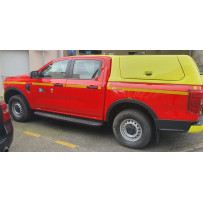 Hard-Top utilitaire StarPro Avec portes latérales Ford Ranger DC 2023+
